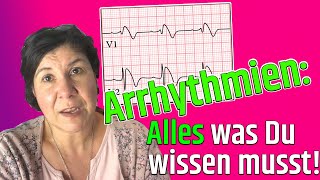 Heilpraktiker Prüfungswissen: Arrhythmien! Therapiemöglichkeiten, Wichtiges für die Prüfung!