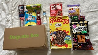 Degusta Box March Box Unboxing