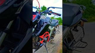 Cute bike modification #duke #ktm390adv #apache4v #viralvideo