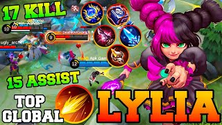 Top Global Lylia Gameplay Best Build 2023 Tutorial Guide MLBB