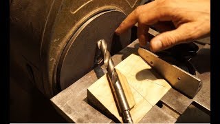 Sharpen drill bit. The easy way