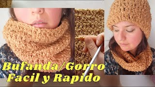 😍Bufanda FACIL Y RAPIDO de tejer!! Ideal negocio o regalo, a CROCHET paso a paso