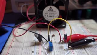 Simple Thermistor (thermal resistor) Cooler Controller - Auto Cooling System