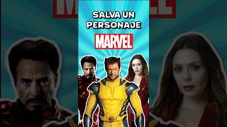 Salva un Personaje de MARVEL!#quiz #trivia #deadpoolandwolverine #marvel #avengers #vengadores #reto