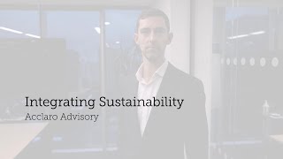 Integrating Sustainability | Acclaro Advisory | IEMA | TWS