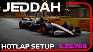 F1 23 JEDDAH Hotlap + Setup (1:25.764)