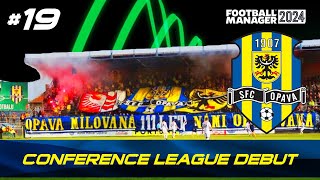 SFC OPAVA DEBUTS IN THE CONFERENCE LEAGUE