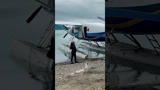 Seaplane: Daily transportation for exploring Katmai National Park. #Alaska #alaskawildlife #nature