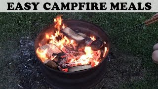 Yummy Campfire Sandwiches - Easy Camping Meal