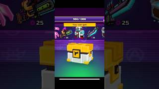 1st Super Chest from Cyber Gang Lottery! #pixelgun3d