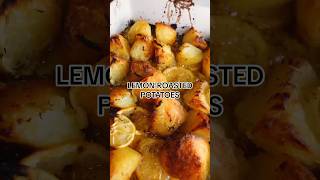 Lemon roasties 🍋#roastpotatoes #lemon #dinner #recipe #cooking #potato #carbs