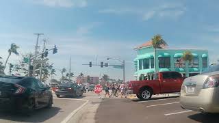 Fort Myers Beach, FL, Beach Bicycling Exploring 2024-03-09 part 1 of 1