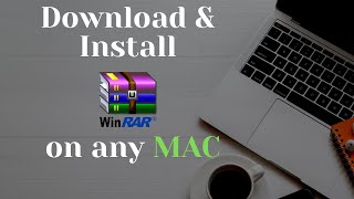 How to Download And Install Winrar on Mac | macOS [2024]