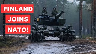 Finland will officially join NATO today! What is NATO? Military News Video