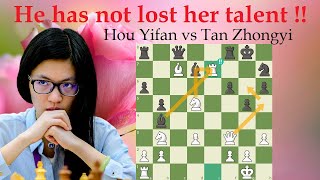 Tech Mahindra Global Chess League 2024  |  Hou Yifan vs Tan Zhongyi