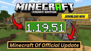 Minecraft Pe 1.19.51 Official Version Released | Minecraft 1.19.51 Hotfix Update | Minecraft 1.19.51