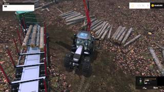 Landwirtschafts Simulator 15 Forst Heckkran Mod