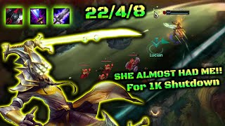 THAT WAS SO CLOSE! - Master Yi Gameplay Pre Season 10 - League of Legends