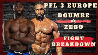 PFL Europe 3  Doumbe vs Zebo ( Fight Preview)