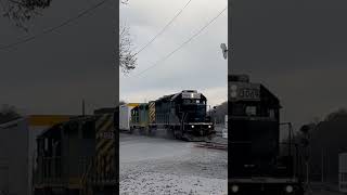 Reading and Northern Keyser Valley Run SD40-2 3069 and GP38-2 2012 both ex Norfolk Southern