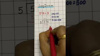 Long Division Method  #shortsMaths Dividing shorts tricks #shorts #mathshorts #ytshorts #maths