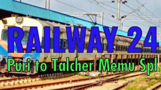 Puri to Talcher Memu Spl 🚄 Time table 🚄 Fare 🚄 #india, #indianrailways, #trains,