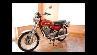 Suzuki GT250 Restored Classic Motorcycle from 1977