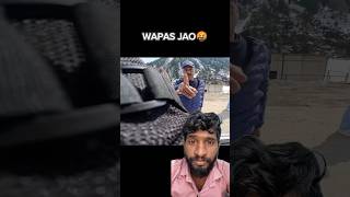 Police Wale bol rahe wapas Jao 😡 #aamirmajid #trending #motovlog #rider #police #z900 #car ￼￼