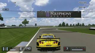 Gran Turismo 5 - Nissan YellowHat YMS TOMICA GT-R on Indianapolis Road Course