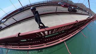 Golden Gate Bridge ride on  Onewheel Pint short version.