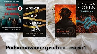 Podsumowanie grudnia część 1 | Krótko o książkach