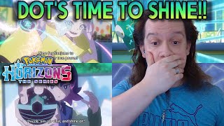 DOT VS IONO!! QUAXLY DAZZLES WITH TERASTAL! Pokémon Horizons Episode 50 REACTION!