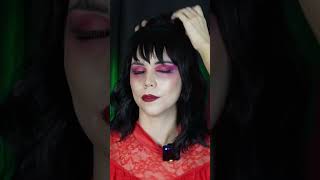 ASMR Extraordinary Transformation: Lydia Deetz  #asmr #asmrrealperson #hairstyle #asmrhalloween