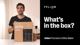 What’s in the box? | Aiden Precision Coffee Maker