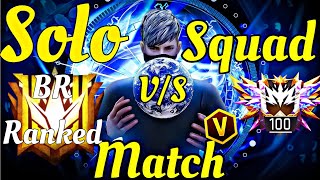 Solo vs squad match in BR ranked push 😲 #freefire #k3yt#solo .🛑 K3 YT .102M.views.5 hour.