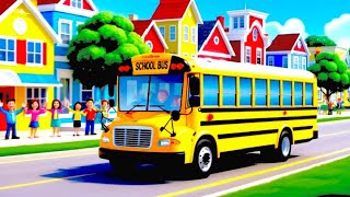 Wheels On The Bus Go Round & Round : Kids Favorite Poems & Nursery Rhymes!