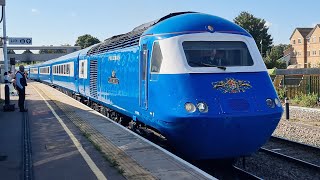 West Highland Pullman 43059 and 43047 departing Peterborough