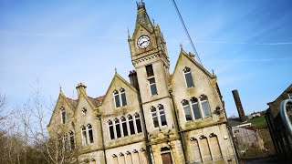 ABANDONED MANSION EST 1846🏰 (we climbed the clock tower and rang the bell🔔 (police turned up)🚨