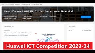 Preliminary Round 2023-24 MCQs With Answers | Huawei ICT Competition Part 4