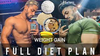 Full Day Of Eating | Indian🇮🇳 Bodybuilding Diet Plan [Weight Gaining Tips]