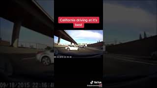 Car sliding across a freeway🦍