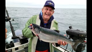 A Coho for my father-in-law!