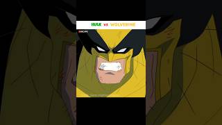 HULK VS WOLVERINE || PART 4 || ANIMATION VIDEO || #shorts