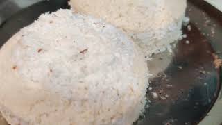 KERALA PUTTU - STEAMED RICE POWDER/COCONUT