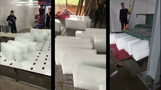 Block Ice Making Machine 1 ton /day （brine-type small block ice machine）2023