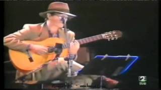 "Ojala"....Silvio Rodriguez, recital  en España.