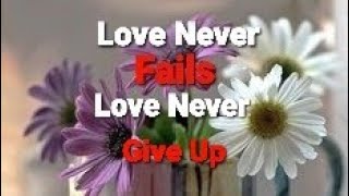 Live Streaming Love Never Fails Love Never Give Up #dikitan