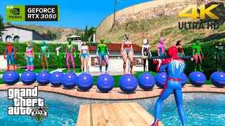 GTA 5 Epic Ragdolls RED SPIDERMAN VS RED MINION VS SPIDERMAN (Euphoria Physics & Funny Fails)Ep.293