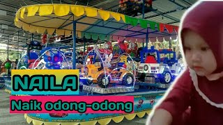 lagu Naik odong odong _ NAILA naik odong odong lucu lampu warna warni