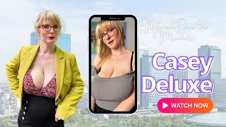 The Cutest Older Woman You'd Love to Know ❤️️ Casey Deluxe 💋